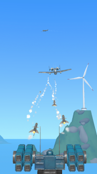 İndir ป้องกันทางอากาศ: ยิงเครื่องบิน Arcade Android için Ekran görüntüsü 3