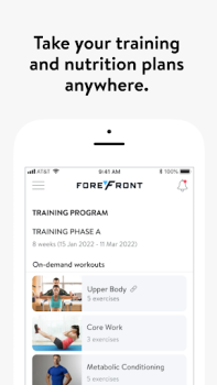 İndir Forefront 168 Sağlık & Fitness Android için Ekran görüntüsü 2