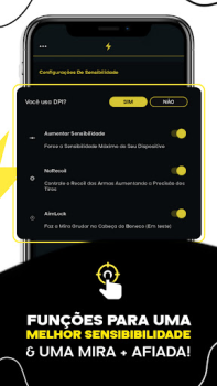 İndir SensiLag FF - Mais Sensi Araçlar Android için Ekran görüntüsü 3