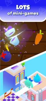 İndir My Talking Slimy: cat friends Gündelik Android için Ekran görüntüsü 4