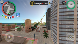 İndir Rope Hero: Vice Town Eylem Android için Ekran görüntüsü 2