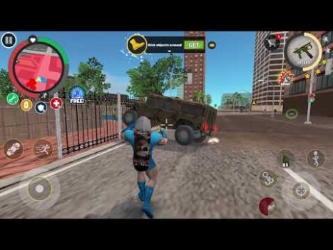 İndir Rope Hero: Vice Town Eylem Android için Ekran görüntüsü 8