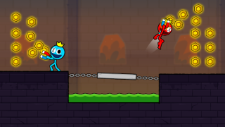 İndir Red and Blue Stick: Animation Maceralar Android için Ekran görüntüsü 3