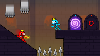 İndir Red and Blue Stick: Animation Maceralar Android için Ekran görüntüsü 4