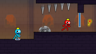 İndir Red and Blue Stick: Animation Maceralar Android için Ekran görüntüsü 7