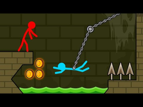 İndir Red and Blue Stick: Animation Maceralar Android için Ekran görüntüsü 8