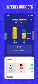 İndir Cleo: Budget & Cash Advance Finans Android için Ekran görüntüsü 7
