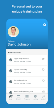 İndir Get Up Sağlık & Fitness Android için Ekran görüntüsü 2