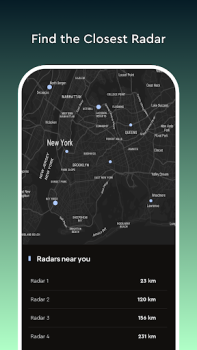 İndir Radar Haritalar,Radar Dedektör Haritalar ve Navigasyon Android için Ekran görüntüsü 4