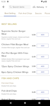 İndir Chicken Club Yiyecek & İçecek Android için Ekran görüntüsü 2