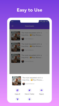 İndir Video Downloader Araçlar Android için Ekran görüntüsü 4