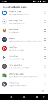 İndir Geph: free anti-blocking VPN Araçlar Android için Ekran görüntüsü 6