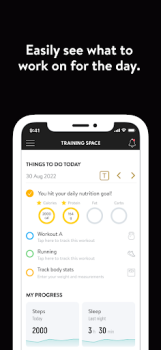 İndir Training Space Sağlık & Fitness Android için Ekran görüntüsü 2
