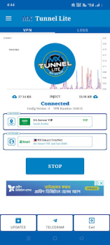 İndir MX Tunnel Lite - Super Fast Araçlar Android için Ekran görüntüsü 2