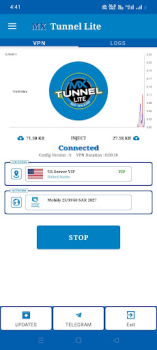 İndir MX Tunnel Lite - Super Fast Araçlar Android için Ekran görüntüsü 6
