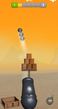 İndir Cannon Ball 3D Ball blast 2023 Arcade Android için Ekran görüntüsü 4