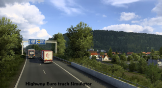 İndir Highway Euro truck Simulator Yarış Android için Ekran görüntüsü 3