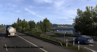 İndir Highway Euro truck Simulator Yarış Android için Ekran görüntüsü 6