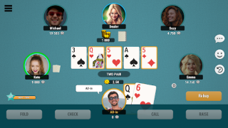 İndir Kindza Poker - Texas Holdem Kumarhane Android için Ekran görüntüsü 2
