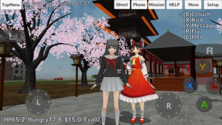 İndir School Girls Simulator Simülatörler Android için Ekran görüntüsü 2