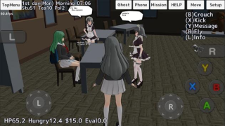 İndir School Girls Simulator Simülatörler Android için Ekran görüntüsü 3
