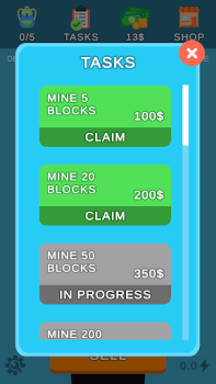 İndir Click Miner Arcade Android için Ekran görüntüsü 4