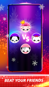İndir Color Tiles - Vocal Piano Game Müzik Android için Ekran görüntüsü 4