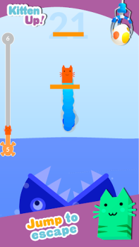 İndir Kitten Up! Jump & Claw Games Arcade Android için Ekran görüntüsü 3