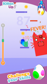 İndir Kitten Up! Jump & Claw Games Arcade Android için Ekran görüntüsü 4