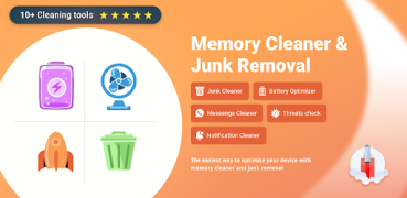 İndir Memory cleaner & junk removal Araçlar Android için Ekran görüntüsü 6