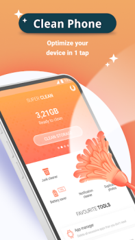 İndir Memory cleaner & junk removal Araçlar Android için Ekran görüntüsü 7