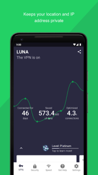 İndir Luna VPN Araçlar Android için Ekran görüntüsü 3