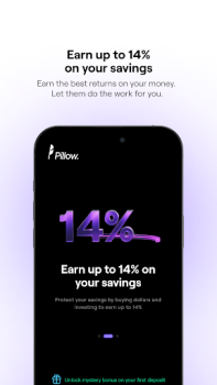 İndir Pillow: Save. Invest. Earn. Finans Android için Ekran görüntüsü 5