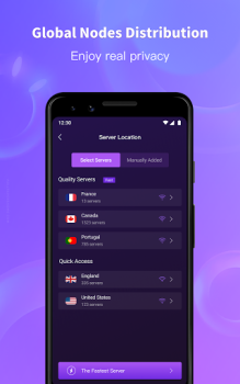 İndir Tachyon VPN - Private Proxy Araçlar Android için Ekran görüntüsü 2