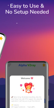 İndir Alpha V2ray - Tunnel VPN Araçlar Android için Ekran görüntüsü 2