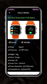 İndir X8 Ultra - Smart Watch  Review Yaşam Tarzı Android için Ekran görüntüsü 4