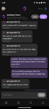 İndir Amethyst Sosyal Android için Ekran görüntüsü 2