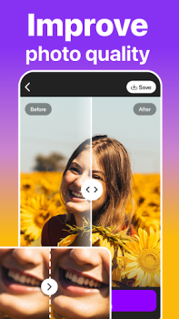 İndir PhotoBoost Fotoğraf Netleştir Fotoğraf Android için Ekran görüntüsü 3