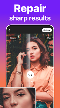 İndir PhotoBoost Fotoğraf Netleştir Fotoğraf Android için Ekran görüntüsü 4
