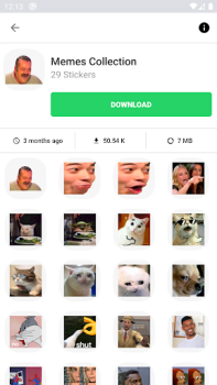 İndir Funny Memes Stickers WASticker Araçlar Android için Ekran görüntüsü 4