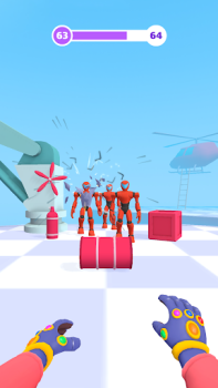 İndir Ropy Hero 3D Aksiyon Macera Eylem Android için Ekran görüntüsü 2