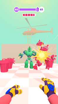 İndir Ropy Hero 3D Aksiyon Macera Eylem Android için Ekran görüntüsü 4