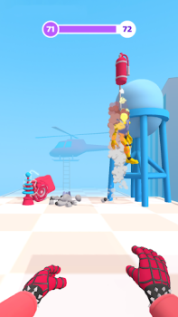 İndir Ropy Hero 3D Aksiyon Macera Eylem Android için Ekran görüntüsü 5