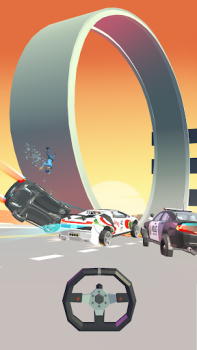 İndir Crazy Rush 3D - Araba Yarışı Yarış Android için Ekran görüntüsü 6