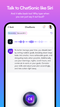 İndir ChatSonic: Super ChatGPT App İş Android için Ekran görüntüsü 6