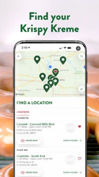 İndir Krispy Kreme Yiyecek & İçecek Android için Ekran görüntüsü 5