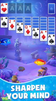 İndir Solitaire: Fish Master Kart oyunları Android için Ekran görüntüsü 2