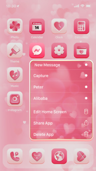 İndir Wow Sweet Love Icon Pack Özelleştirme Android için Ekran görüntüsü 5