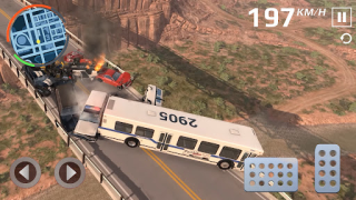 İndir Grand Canyon Auto Crash Game Yarış Android için Ekran görüntüsü 3