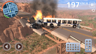 İndir Grand Canyon Auto Crash Game Yarış Android için Ekran görüntüsü 4